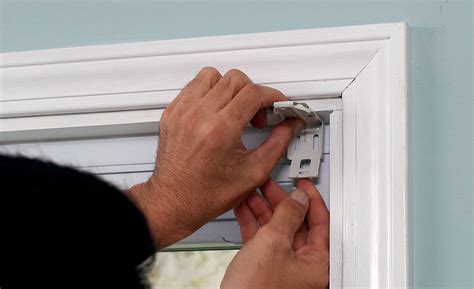 window blinds brackets inside mount